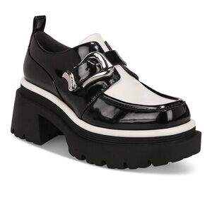 NIB - Black & White Women's Platform Loafers